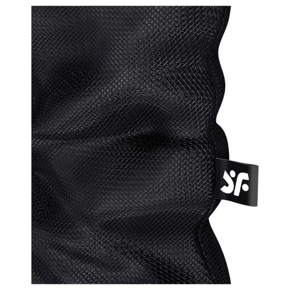 Satisfyer Treasure Bag - diskrēta uzglabāšanas somiņa - vidēja (melnā)