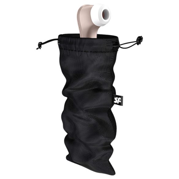 Satisfyer Dārgumu Soma L - uzglabāšanas maisiņš - vidējs (melns)