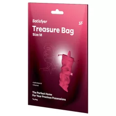   Satisfyer Treasure Bag M - diskrēta seksa rotaļlietu glabāšanas soma (rozā)