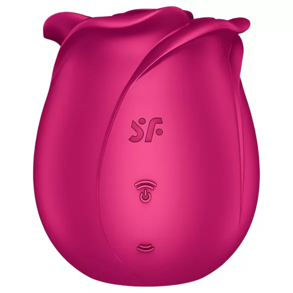 Satisfyer Pro 2 Classic Blossom - klitorālais stimulators ar gaisa viļņiem sarkans