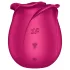 Satisfyer Pro 2 Classic Blossom - klitorālais stimulators ar gaisa viļņiem sarkans
