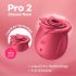 Satisfyer Pro 2 Rose - klitora stimulators ar gaisa viļņiem (sarkans)