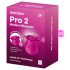 Satisfyer Pro 2 Modern Blossom - klitora stimulators ar gaisa viļņiem rozā
