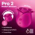 Satisfyer Pro 2 Modern Blossom - klitora stimulators ar gaisa viļņiem rozā