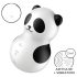 Satisfyer Pocket Panda - Gaisa Vīlēm Klitora Stimulators (Melns)