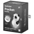 Satisfyer Pocket Panda - gaisa viļņu klitora stimulators (melns)