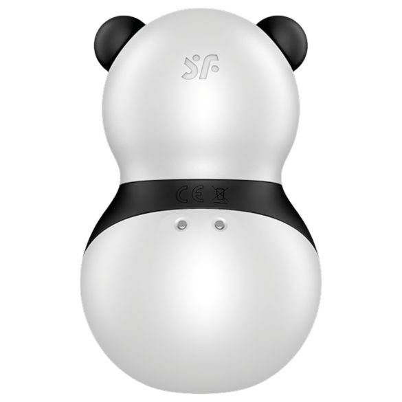 Satisfyer Pocket Panda - gaisa viļņu klitora stimulators (melns)