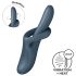 Satisfyer Heat Flex 4 - sildošs klitoriālais vibrators (pelēks)