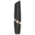 Satisfyer vibrators lūpukrāsas formā, melns