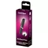 Satisfyer vibrators lūpukrāsas formā, melns
