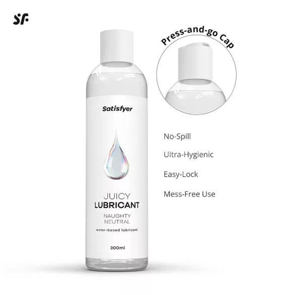 Satisfyer - ūdens bāzes lubrikants jutīgai ādai 300ml