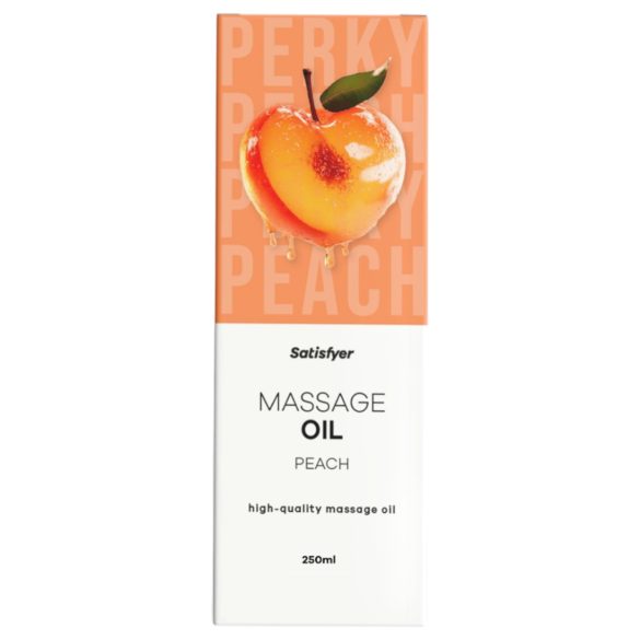 Satisfyer - masāžas eļļa ar persiku aromātu 250ml