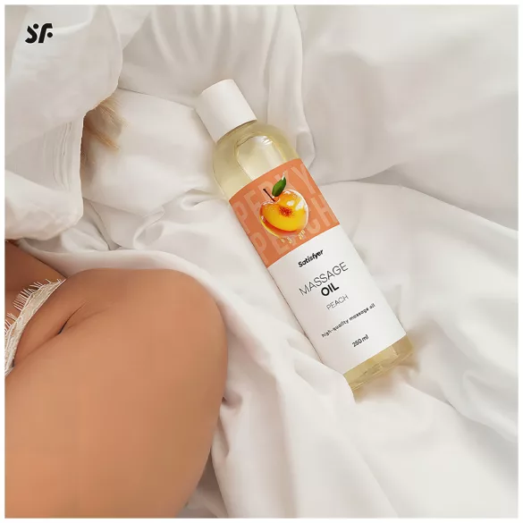 Satisfyer - masāžas eļļa ar persiku aromātu 250ml
