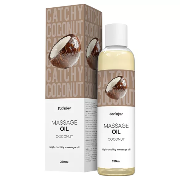 Satisfyer - masāžas eļļa ar kokosriekstu 250ml