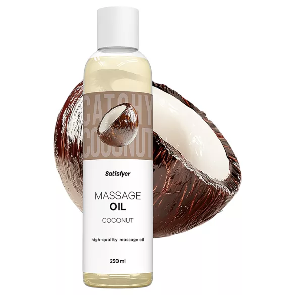 Satisfyer - masāžas eļļa ar kokosriekstu 250ml