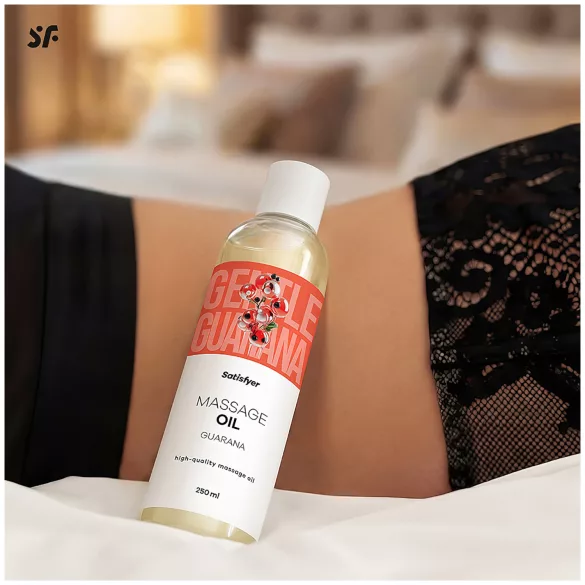 Satisfyer - masāžas eļļa ar guaranas ekstraktu 250 ml