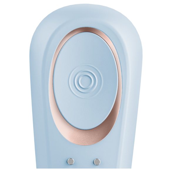 Satisfyer Double Classic - pāru vibrators (zils)