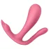 Satisfyer Top Secret+ - valkājams G punkta un anālais vibrators (rozā)