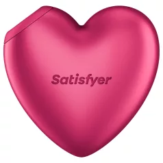   Satisfyer Cutie Heart - klitorā stimulators ar gaisa viļņiem rozā