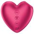 Satisfyer Cutie Heart - klitorā stimulators ar gaisa viļņiem rozā
