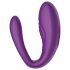 Mrow - bezvadu, ūdensizturīgs 3 motoru pāra vibrators (violets)