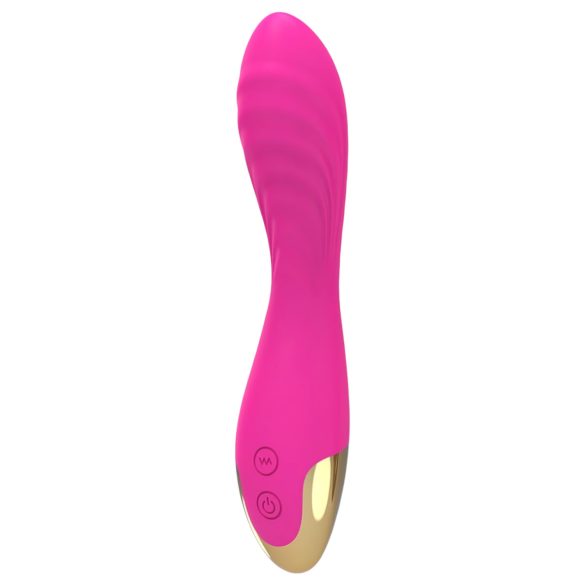 Mrow - uzlādējams, ūdensnecaurlaidīgs G-punkta vibrators (rozā)
