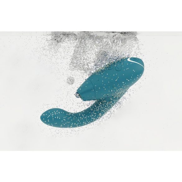 Womanizer Duo 2 - G-punkta un klitora vibrators 2in1 zaļš