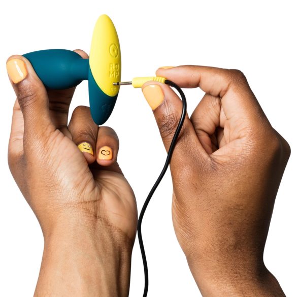 ROMP Bass - anālais vibrators (zaļš)