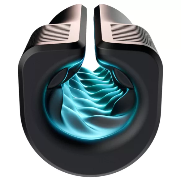 Arcwave Zing - 2 motoru masturbators (melns)