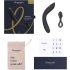 Womanizer OG - uzlādējams, gaisa viļņu 2in1 vibrators (melns)