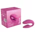 We-Vibe Sync - pāru vibrators ar lietotni un tālvadības pulti (rozā)