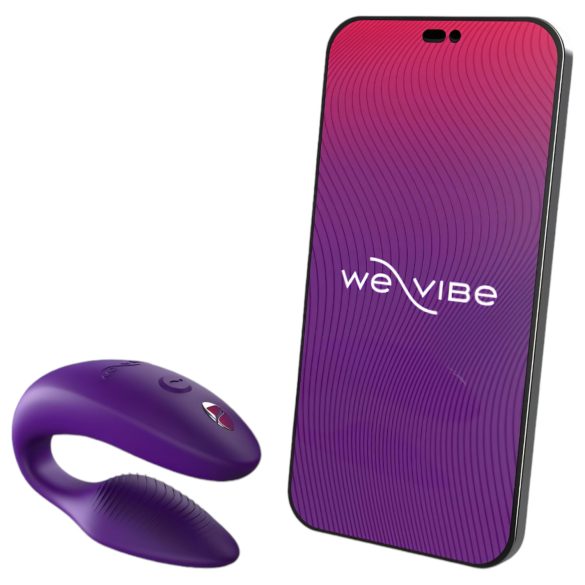 We-Vibe Sync - pāra vibrators ar tālvadību un akumulatoru, violets