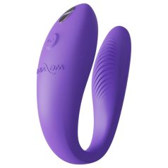   We-Vibe Sync Go - pāra vibrators ar tālvadību, akumulators, violets