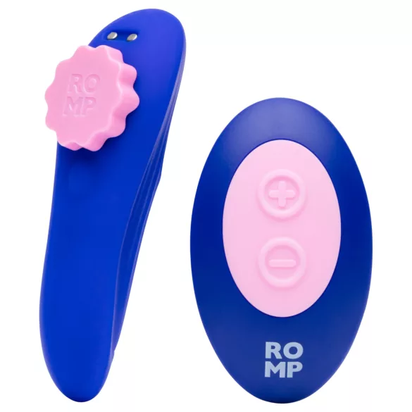 ROMP Party - valkājams tālvadības biksīšu vibrators (violets)