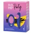 ROMP Party - valkājams tālvadības biksīšu vibrators (violets)