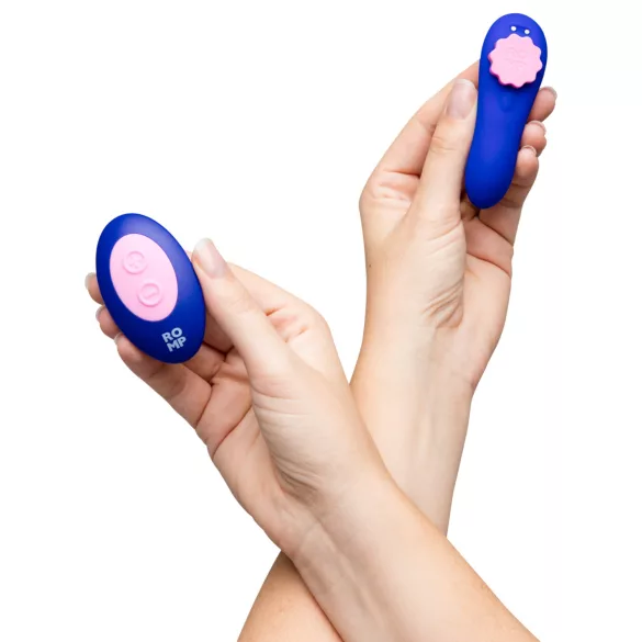 ROMP Party - valkājams tālvadības biksīšu vibrators (violets)