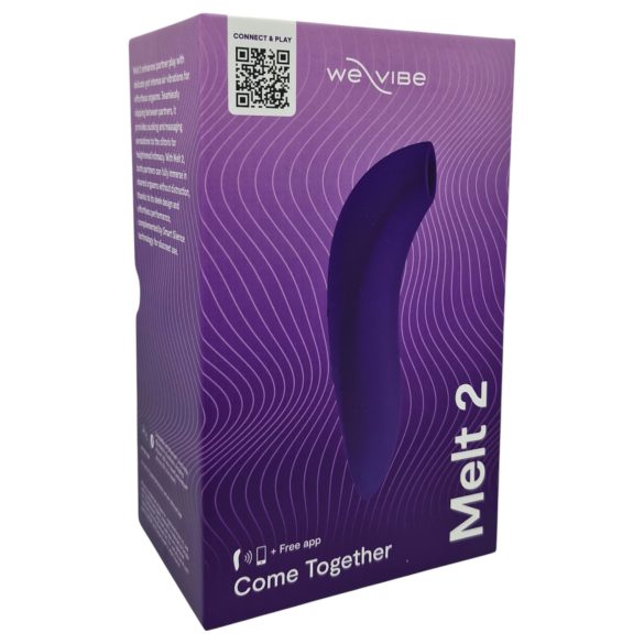 We-Vibe Melt 2 - viedais klitora stimulators ar viļņiem (purpursarkans)