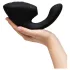 Womanizer Next Duo - 2‑in‑1 G‑punkta vibrators (melns)