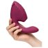 Womanizer Next Duo - vibrators G-punkta un klitora stimulācijai rozā
