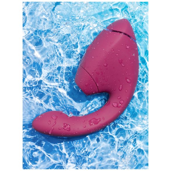 Womanizer Next Duo - vibrators G-punkta un klitora stimulācijai rozā