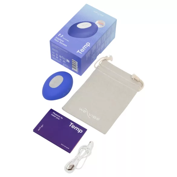We-Vibe Temp - dzesējošs-sildošs klitora stimulējošs vibrators (zils)
