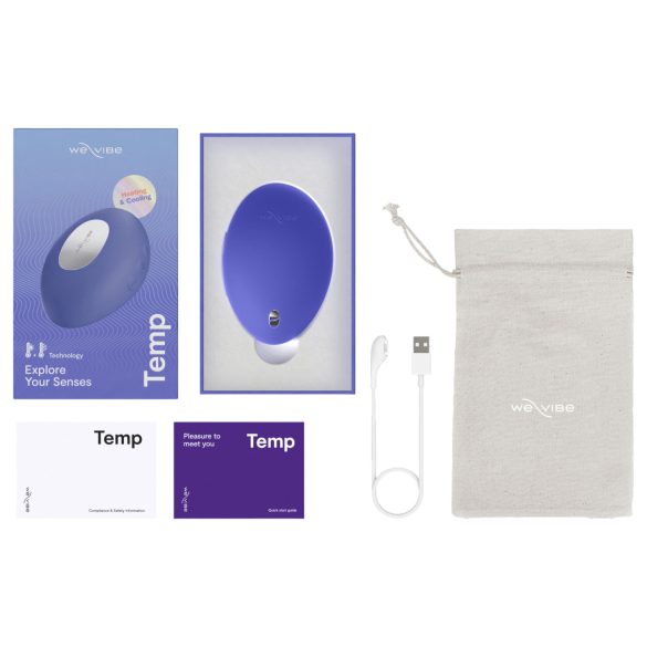 We-Vibe Temp - dzesēšanas-sildīšanas klitora stimulators vibrators (zils)