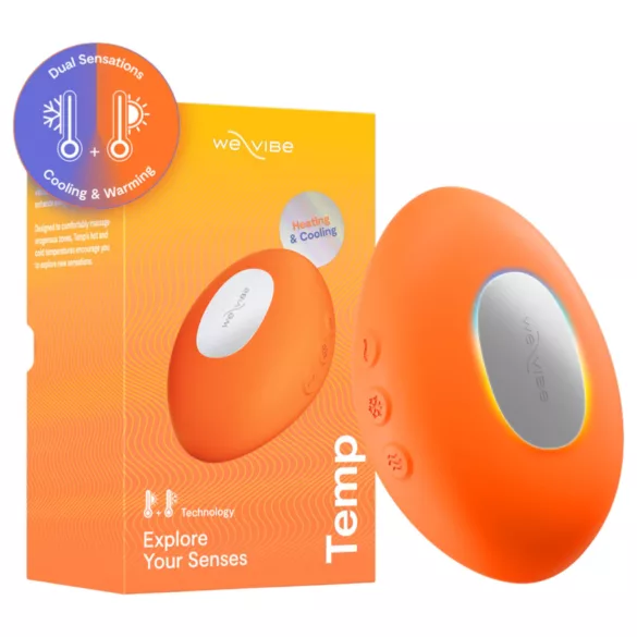 We-Vibe Temp - dzesējošs-sildošs klitora vibrators (oranžs)