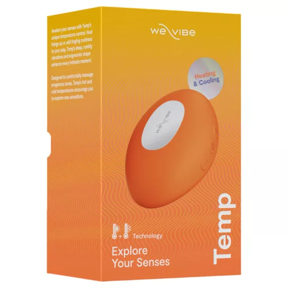 We-Vibe Temp - dzesējošs-sildošs klitora vibrators (oranžs)