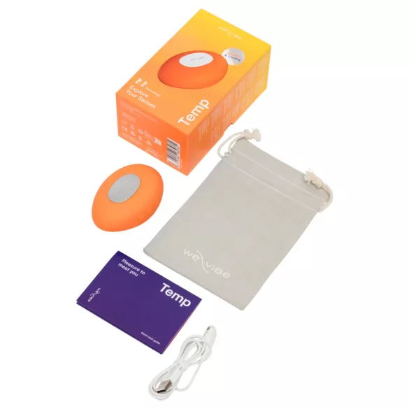 We-Vibe Temp - dzesējošs-sildošs klitora vibrators (oranžs)