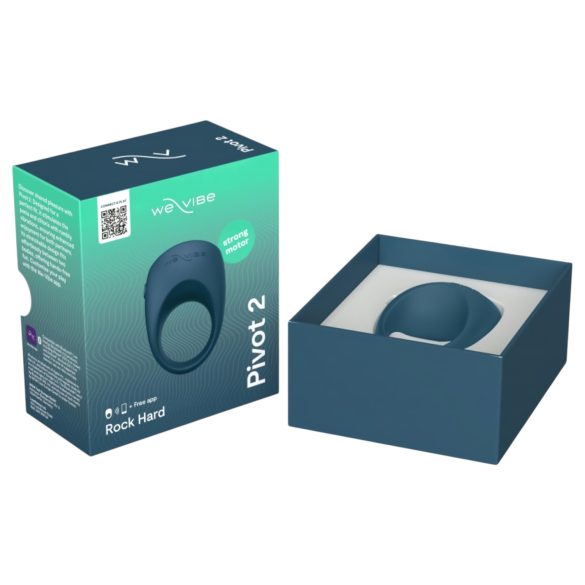 We-Vibe Pivot 2 - viedais vibrējošais erekcijas gredzens zils