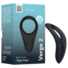   We-Vibe Verge 2 - viedais vibrējošais erekcijas gredzens melns
