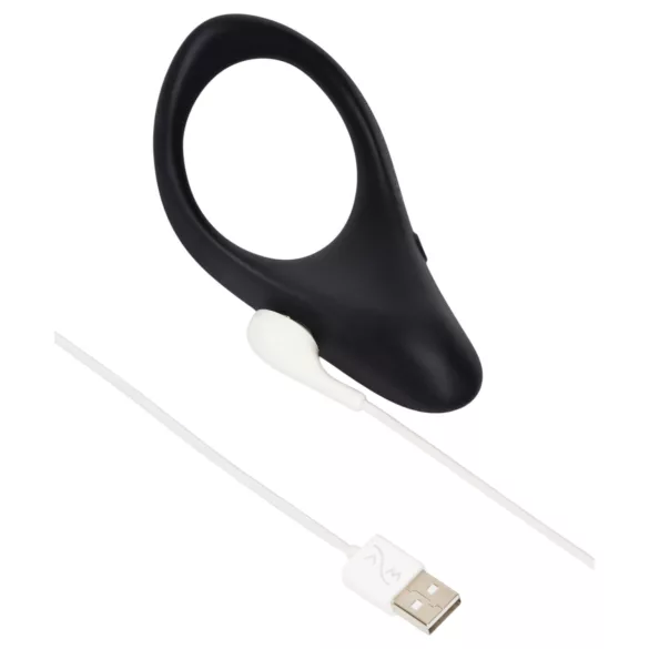 We-Vibe Verge 2 - Lietotnes vadāms vibrējošs dzimumlocekļa gredzens vīriešiem (melns)