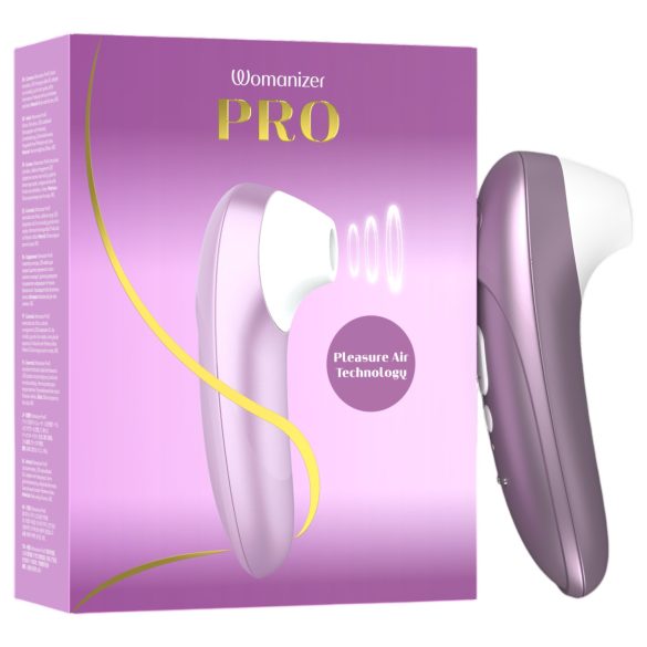 Womanizer Pro - gaisa viļņu klitora stimulators (violets)