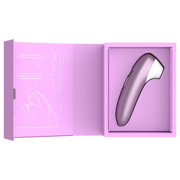 Womanizer Pro - gaisa viļņu klitora stimulators (violets)